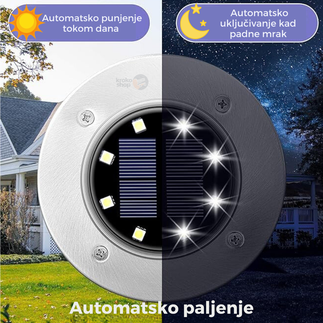 4u1 SET SOLARNE UBODNE LAMPE